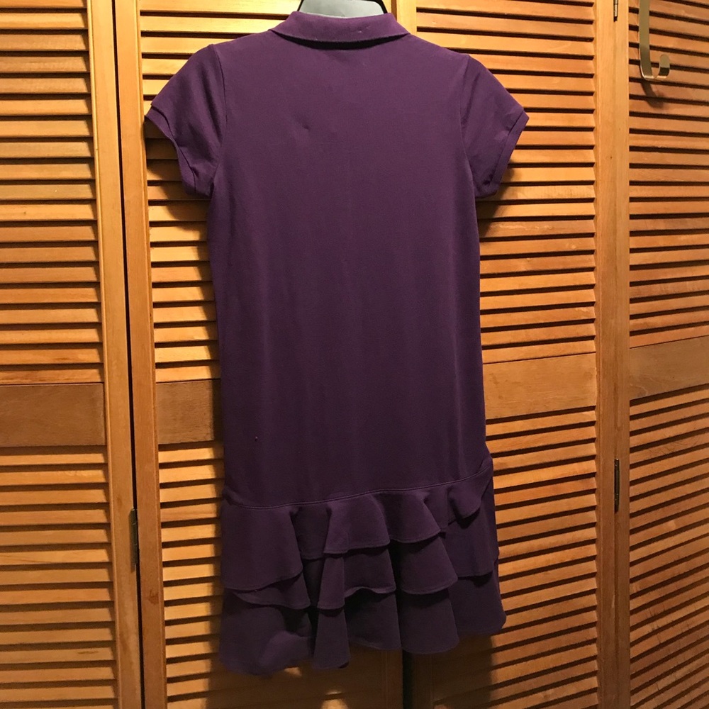 Ralph Lauren Purple Polo Dress - Picture 7 of 8